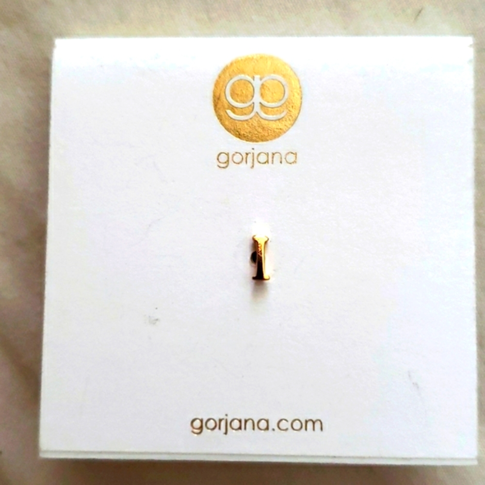 Gorjana Initial Stud Earring - "I" - image 1